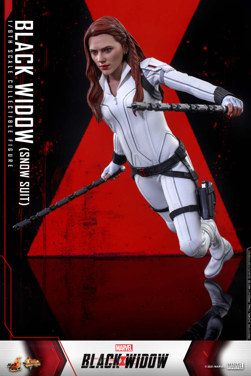 Hot Toys《黑寡婦》黑寡婦（Black Widow）Snow Suit 1/6 比例收藏級人偶 全新白色戰衣登場！