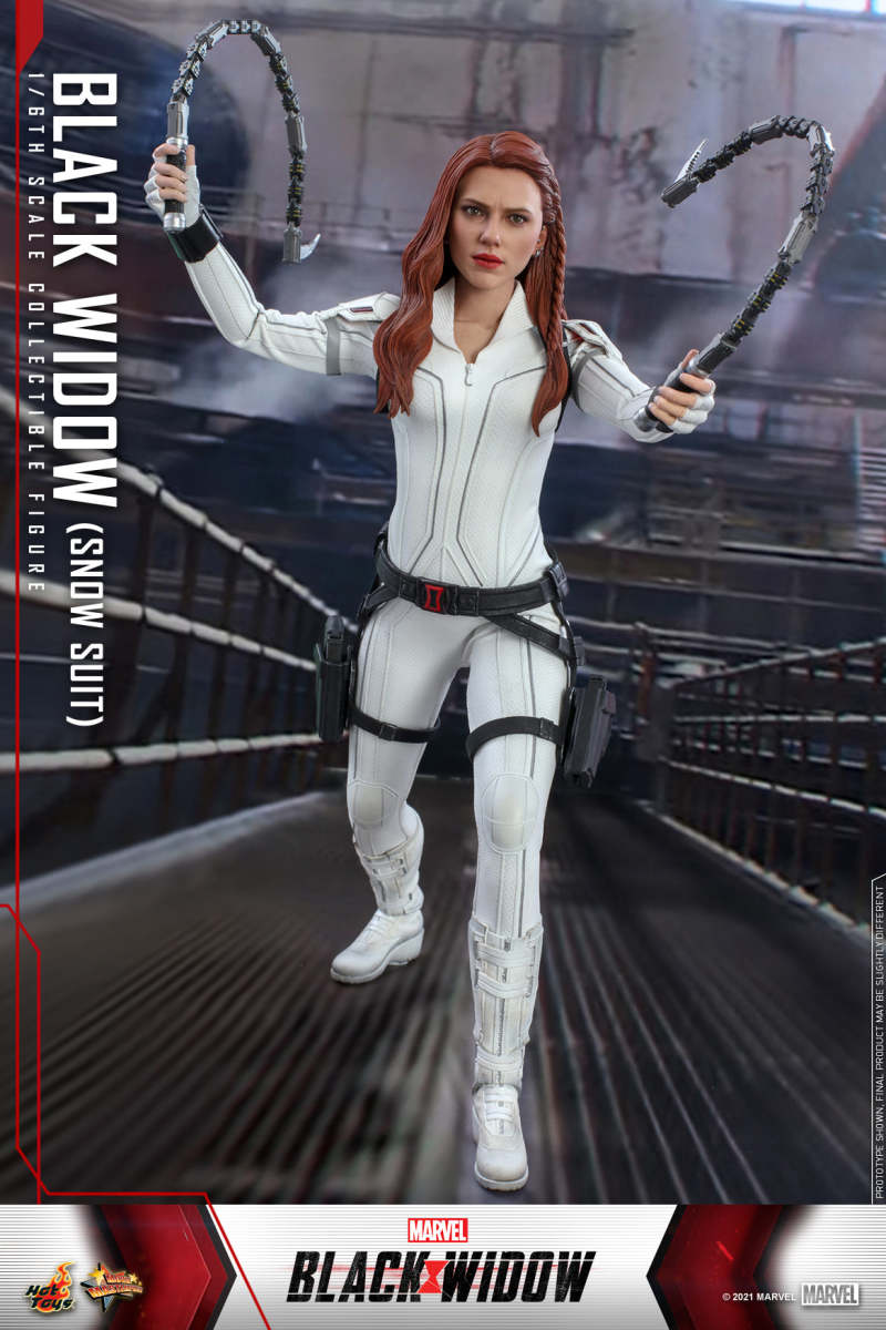 Hot Toys《黑寡婦》黑寡婦（Black Widow）Snow Suit 1/6 比例收藏級人偶 全新白色戰衣登場！