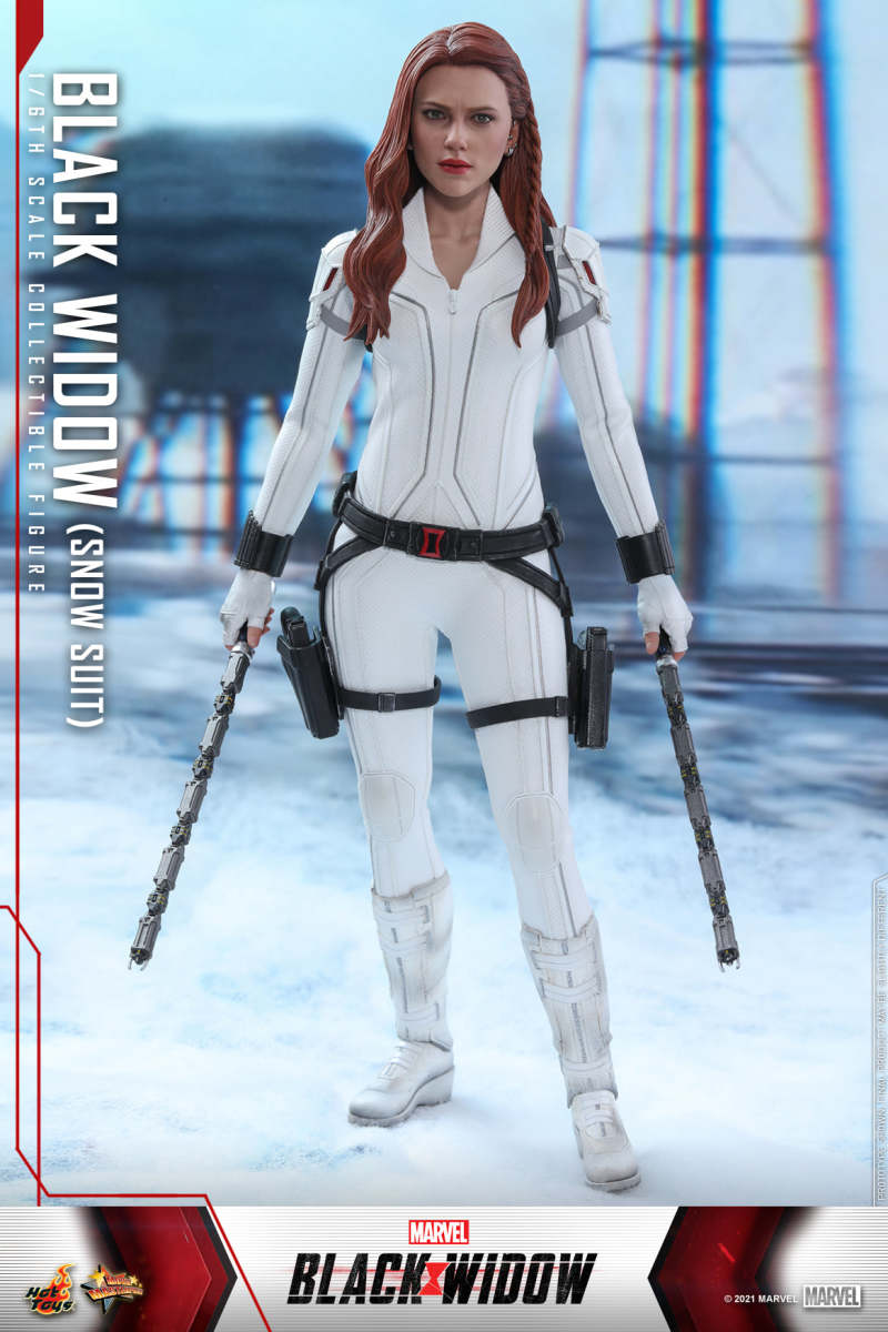 Hot Toys《黑寡婦》黑寡婦（Black Widow）Snow Suit 1/6 比例收藏級人偶 全新白色戰衣登場！
