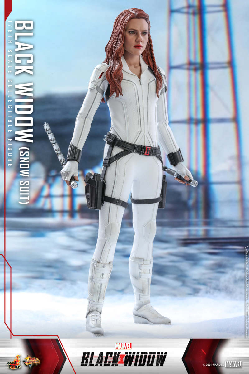 Hot Toys《黑寡婦》黑寡婦（Black Widow）Snow Suit 1/6 比例收藏級人偶 全新白色戰衣登場！