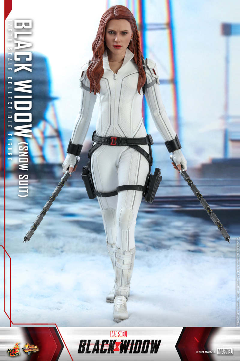 Hot Toys《黑寡婦》黑寡婦（Black Widow）Snow Suit 1/6 比例收藏級人偶 全新白色戰衣登場！