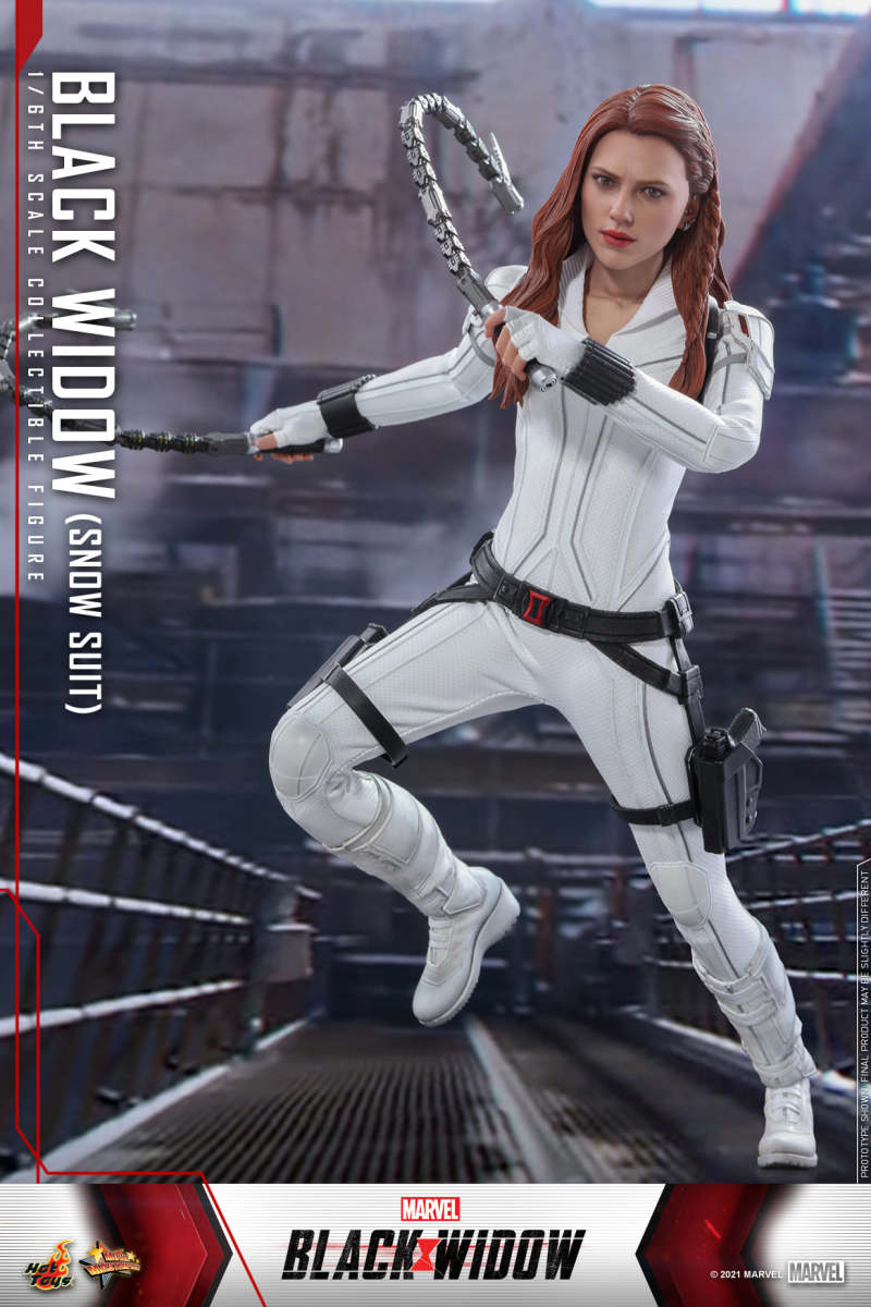 Hot Toys《黑寡婦》黑寡婦（Black Widow）Snow Suit 1/6 比例收藏級人偶 全新白色戰衣登場！