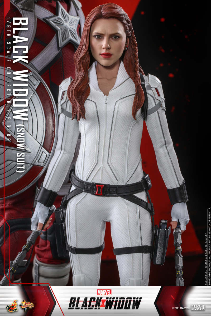Hot Toys《黑寡婦》黑寡婦（Black Widow）Snow Suit 1/6 比例收藏級人偶 全新白色戰衣登場！