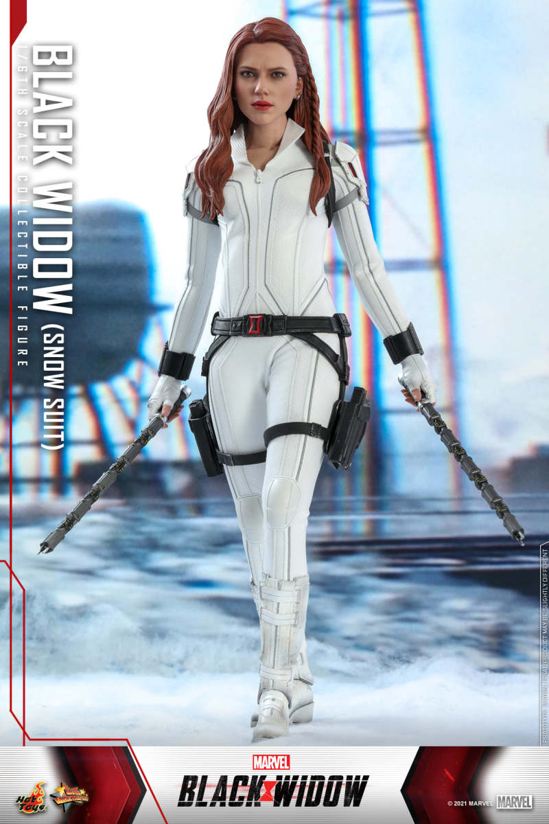 Hot Toys《黑寡婦》黑寡婦（Black Widow）Snow Suit 1/6 比例收藏級人偶 全新白色戰衣登場！