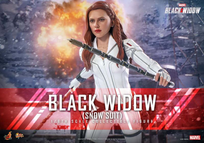 Hot Toys《黑寡婦》黑寡婦（Black Widow）Snow Suit 1/6 比例收藏級人偶 全新白色戰衣登場！