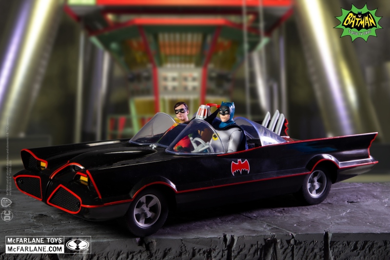 麥法蘭《蝙蝠俠（1966 年經典電視劇版本）》Batman 66' 可動玩具公開！
