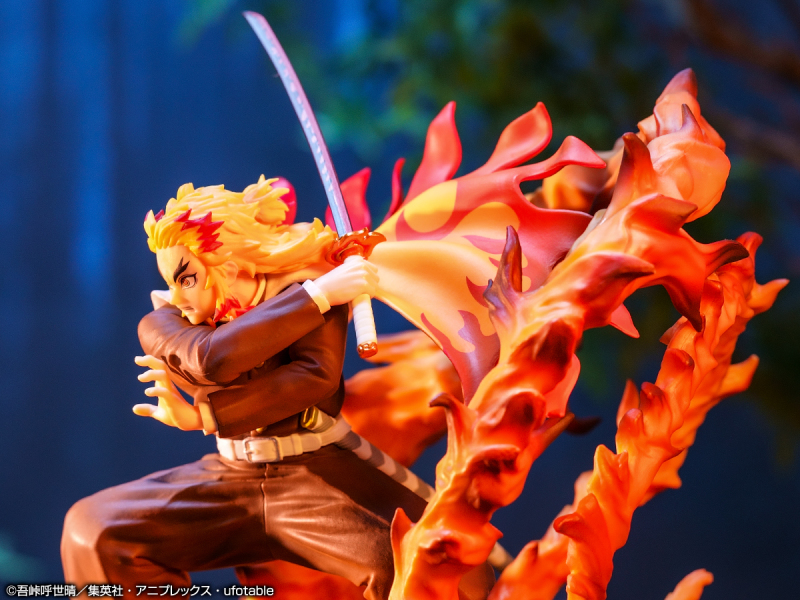 一番賞「鬼滅之刃 ～持劍到黎明～」06月開抽！躍動特效再現炎柱vs.猗窩座激戰