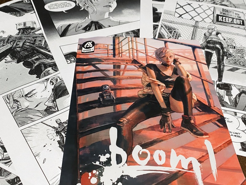 AX2 Limited 長篇漫畫作品《BOOM!》於 Patreon 平台連載中！