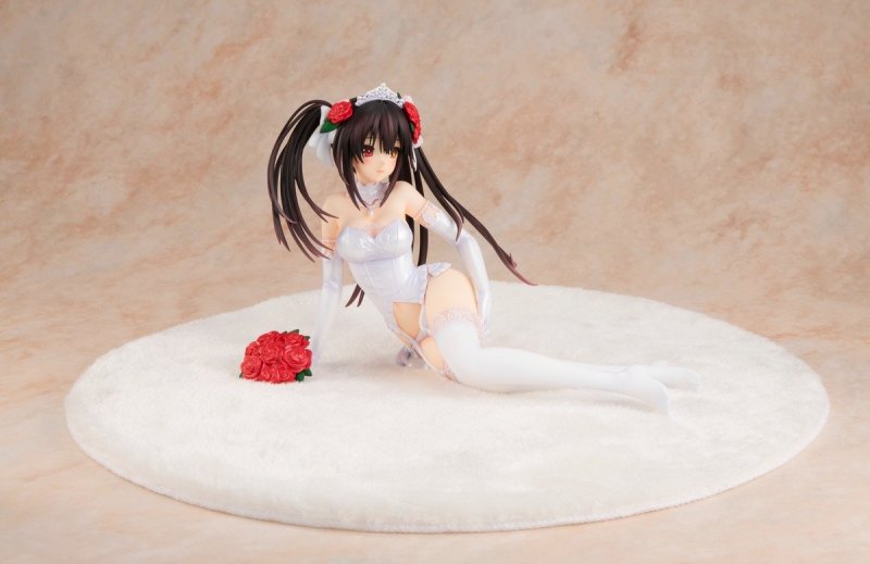 狂三我婆！KDcolle《約會大作戰DATE A LIVE》原作版 時崎狂三 結婚禮服Ver. 1/7比例模型