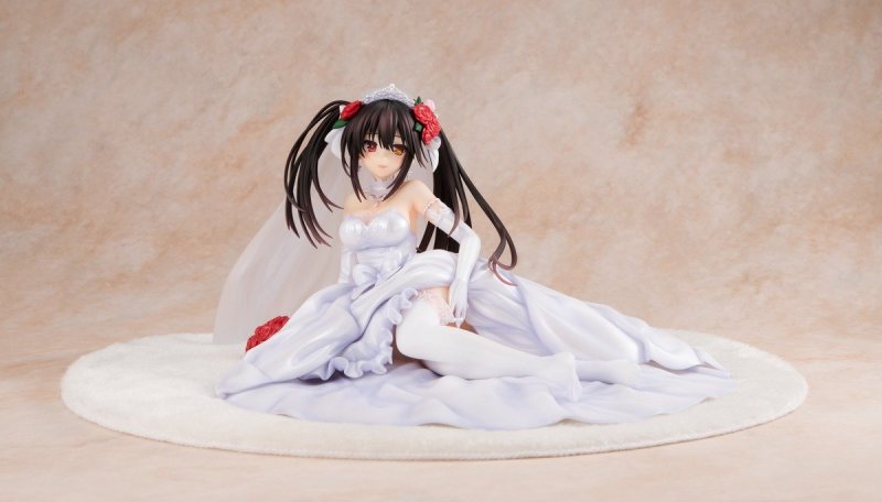 狂三我婆！KDcolle《約會大作戰DATE A LIVE》原作版 時崎狂三 結婚禮服Ver. 1/7比例模型