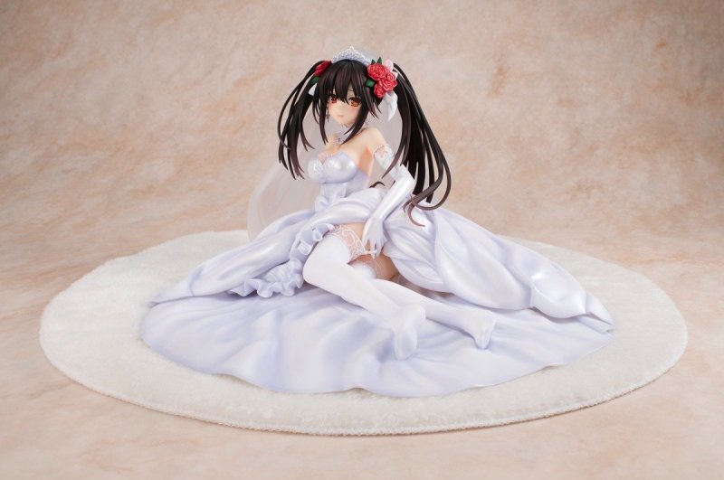 狂三我婆！KDcolle《約會大作戰DATE A LIVE》原作版 時崎狂三 結婚禮服Ver. 1/7比例模型