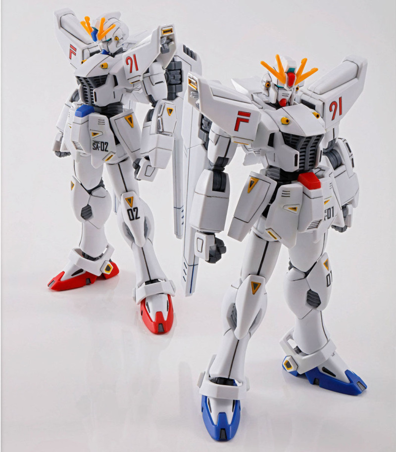 純白幻之配色『HG 1/144 鋼彈F91 VITAL 1號機&2號機套組』PB限定 10 月發售!