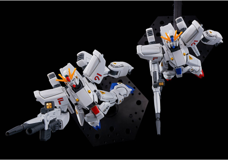 純白幻之配色『HG 1/144 鋼彈F91 VITAL 1號機&2號機套組』PB限定 10 月發售!