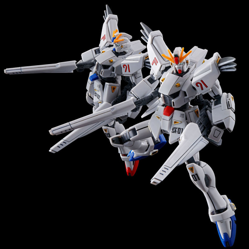 純白幻之配色『HG 1/144 鋼彈F91 VITAL 1號機&2號機套組』PB限定 10 月發售!