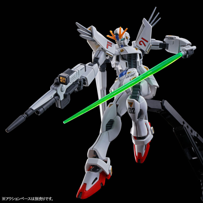 純白幻之配色『HG 1/144 鋼彈F91 VITAL 1號機&2號機套組』PB限定 10 月發售!