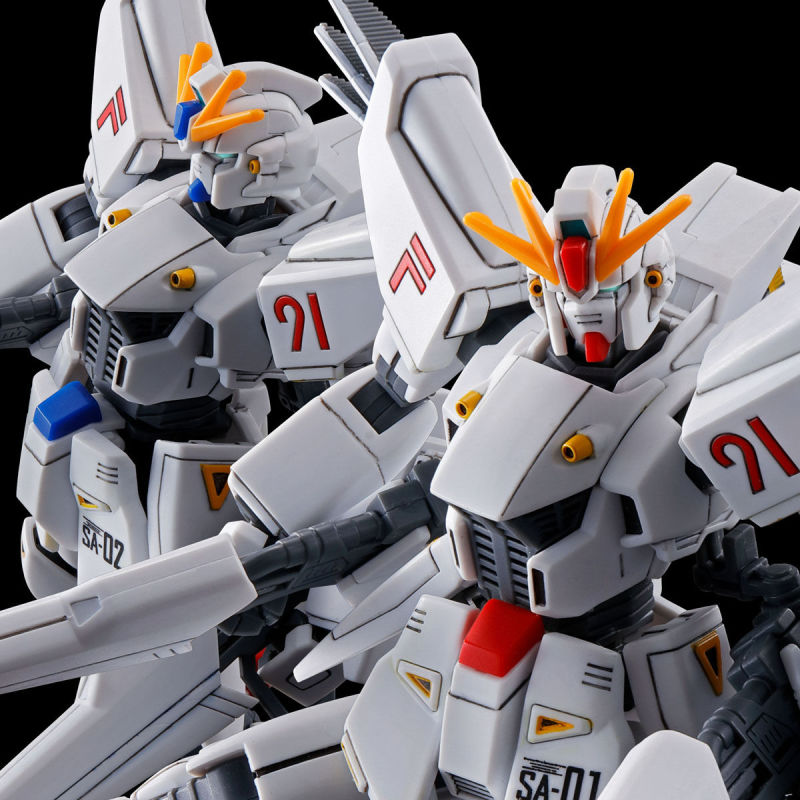 純白幻之配色『HG 1/144 鋼彈F91 VITAL 1號機&2號機套組』PB限定 10 月發售!