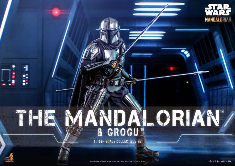 Hot Toys - TMS051 -《曼達洛人》曼達洛人＆格羅古（The Mandalorian and Grogu）1/6 比例收藏套裝組