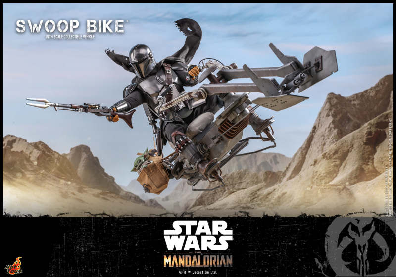 Hot Toys - TMS053 -《曼達洛人》反重力摩托車 Swoop Bike 1/6 比例載具