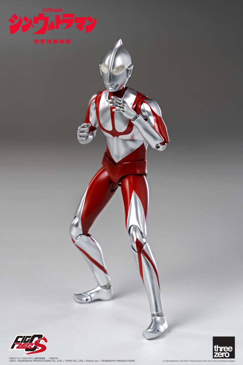 threezero FigZero S 系列《新．超人力霸王》超人力霸王（ウルトラマン）6 吋可動人偶 情報公開！