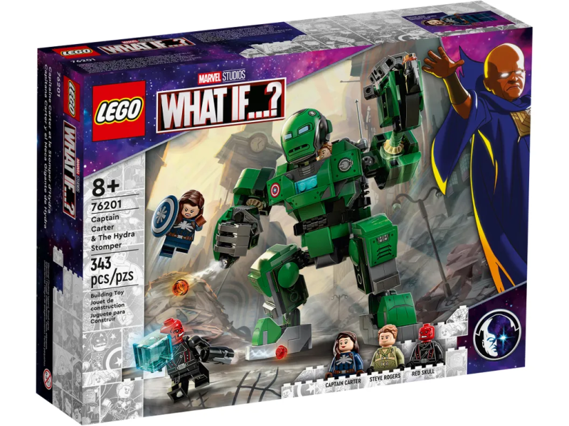 LEGO 76201 MARVEL《假如…？》卡特隊長與九頭蛇重踏者（Captain Carter & The Hydra Stomper）