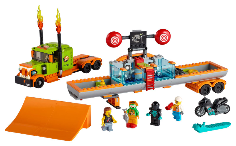 LEGO 60293、60294、60295、60299 城市系列全新飛車競技主題「Stuntz 