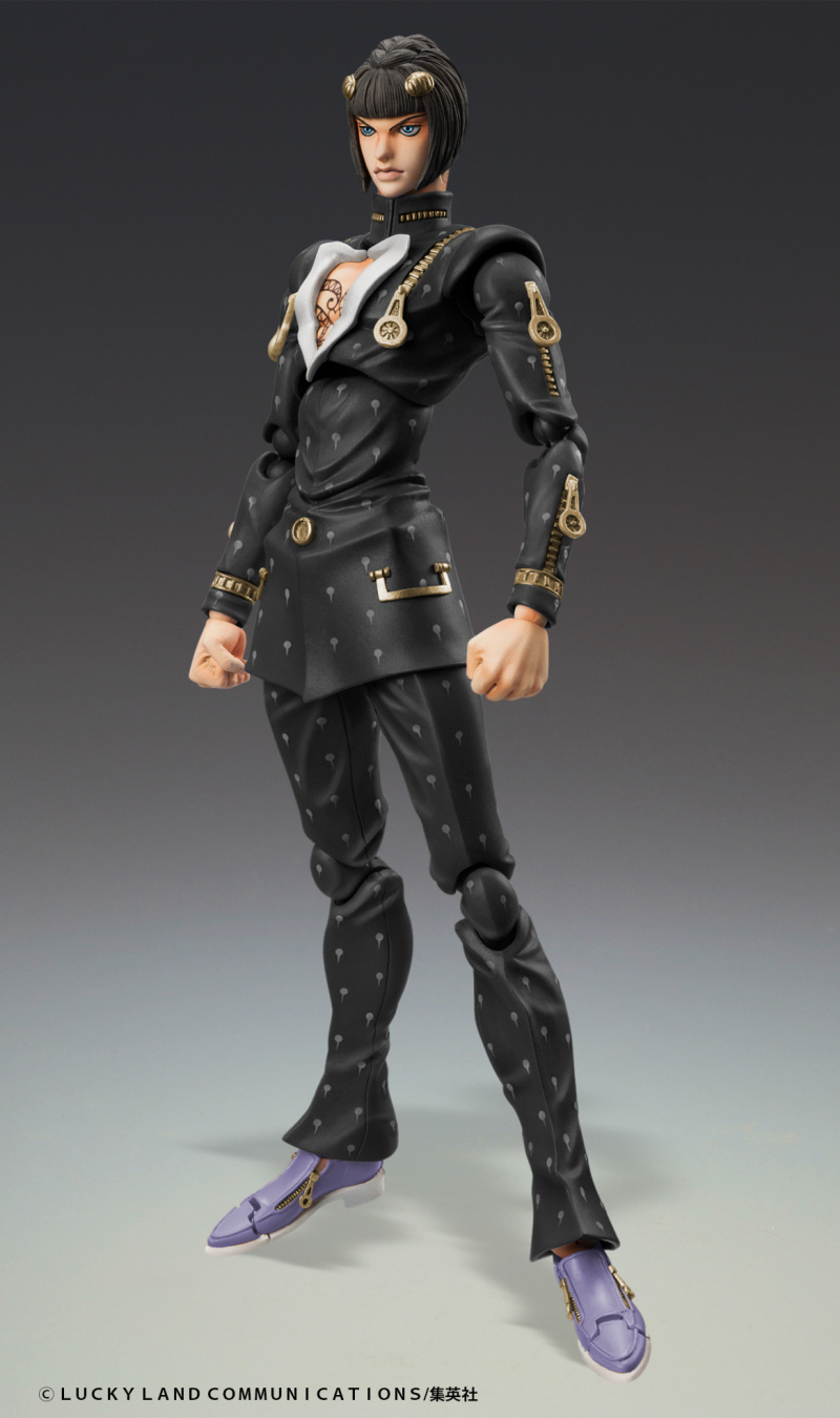 超像可動《JOJO的奇妙冒險黃金之風》布羅諾‧布加拉提Ver.BLACK【WF2021