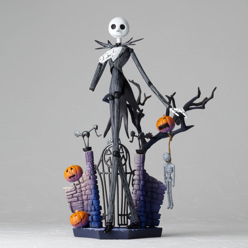 海洋堂 LEGACY-OF-REVOLTECH《聖誕夜驚魂》傑克·史克林頓（ジャック・スケリントン）蓄光塗裝版本的南瓜王再來！