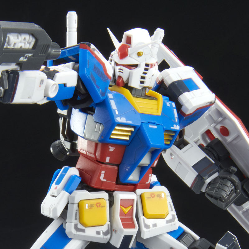 RG 1/144『RX-78-2 鋼彈（布萊特隊特裝型）』 GUNDAM BUILD REAL 主角機商品化！