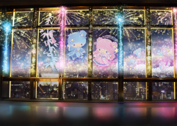 東京鐵塔x雙星仙子超夢幻合作  寫真藝術展覽和七夕燈光夜景秀