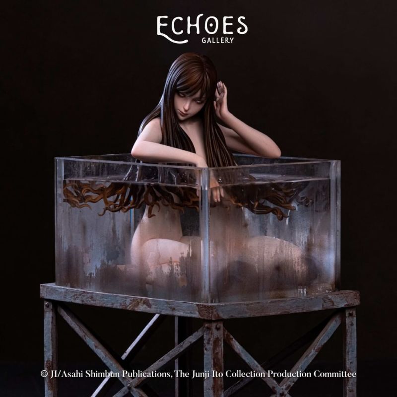 Echoes Gallery 將推出水槽中的「富江」（とみえ）雕像 絕美入浴姿態現身！？