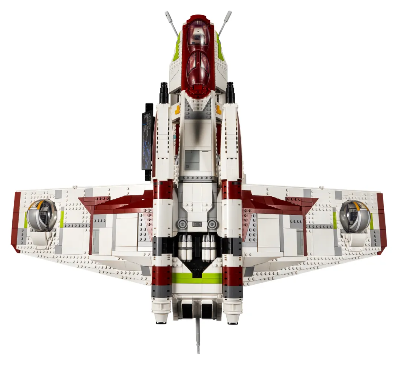LEGO 75309 UCS 系列《星際大戰》共和國砲艇（Republic Gunship）複製人戰爭時期的標誌性飛行載具！