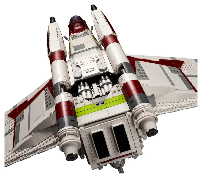 LEGO 75309 UCS 系列《星際大戰》共和國砲艇（Republic Gunship）複製人戰爭時期的標誌性飛行載具！