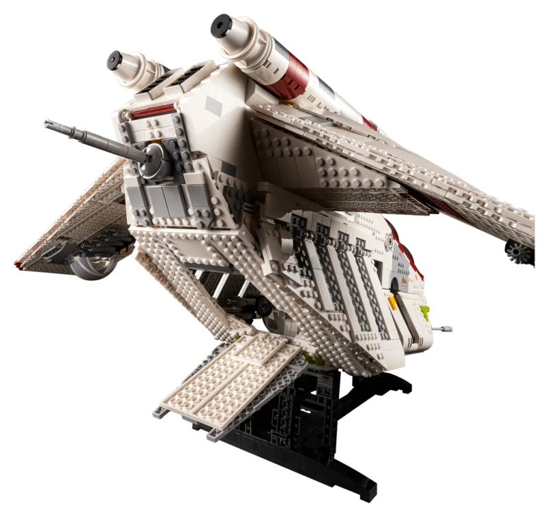 LEGO 75309 UCS 系列《星際大戰》共和國砲艇（Republic Gunship）複製人戰爭時期的標誌性飛行載具！