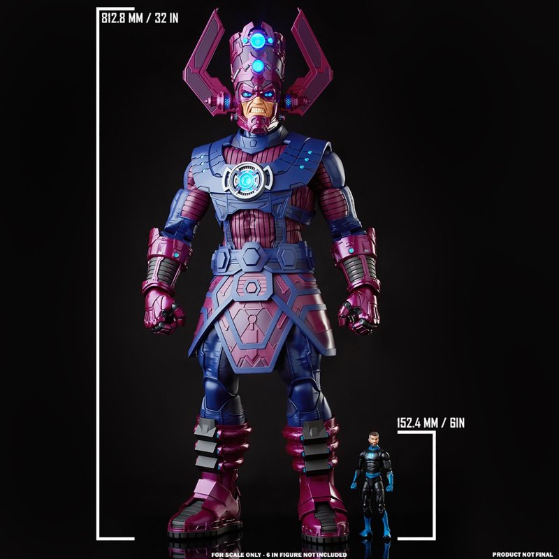 Hasbro 漫威傳奇系列【行星吞噬者】Galactus 高度突破 80 公分的超重量級可動人偶,襲來!