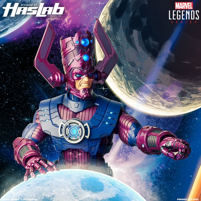 Hasbro 漫威傳奇系列【行星吞噬者】Galactus 高度突破 80 公分的超重量級可動人偶,襲來!