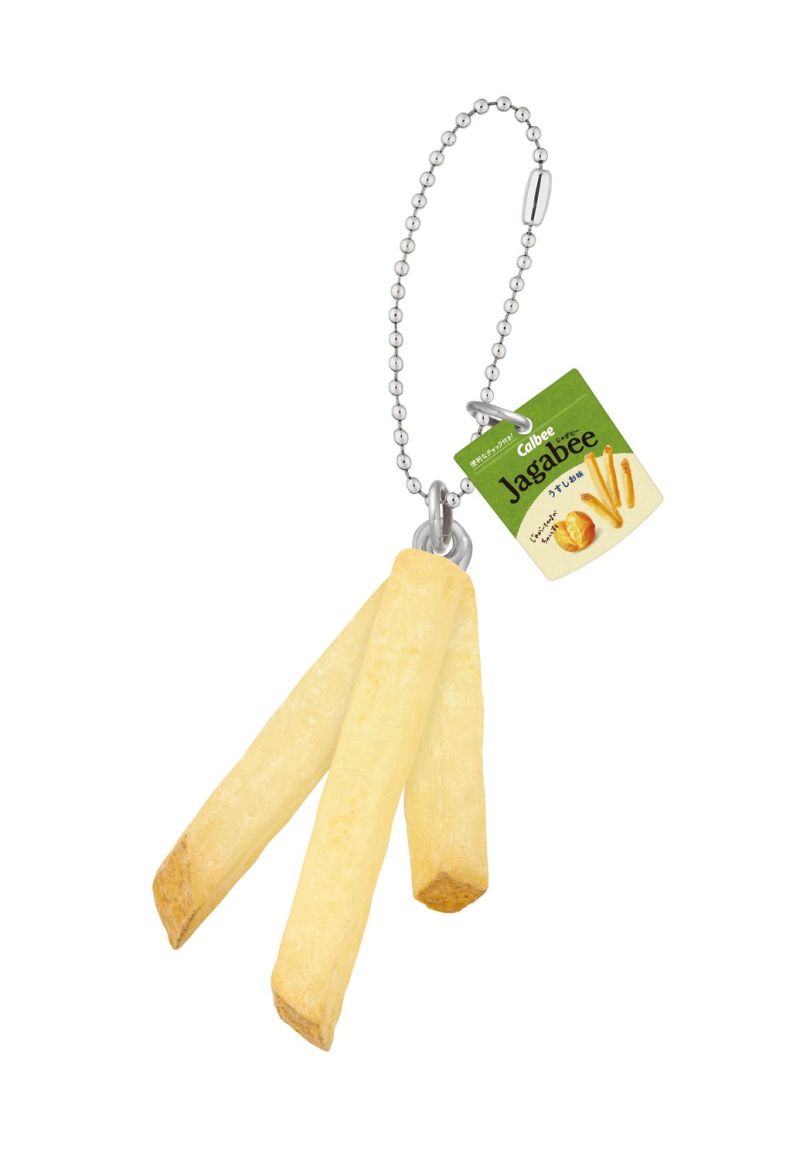 T-ARTS超擬真第七彈「Calbee洋芋片吊飾7」轉蛋 超人氣Jagabee薯條登場！