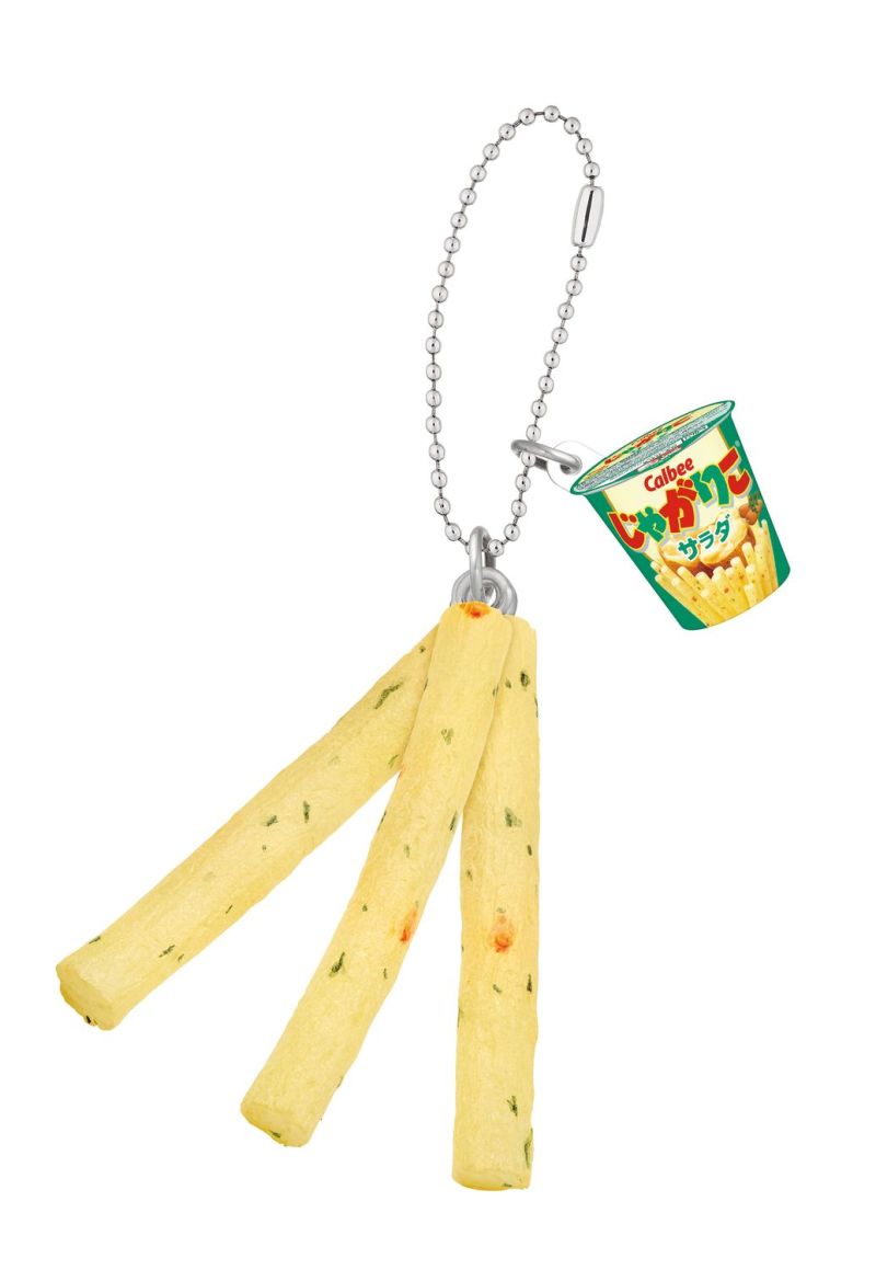 T-ARTS超擬真第七彈「Calbee洋芋片吊飾7」轉蛋 超人氣Jagabee薯條登場！