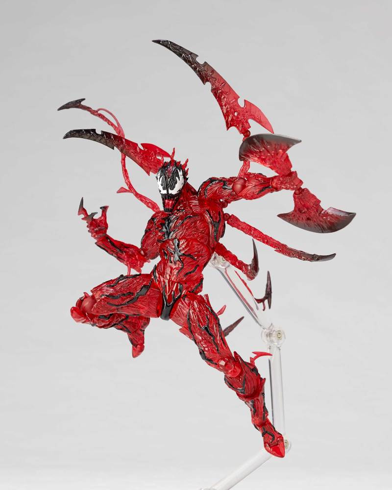 血紅殘暴再登場!海洋堂 Amazing Yamaguchi Marvel「屠殺 血蜘蛛」限定透明 ver.