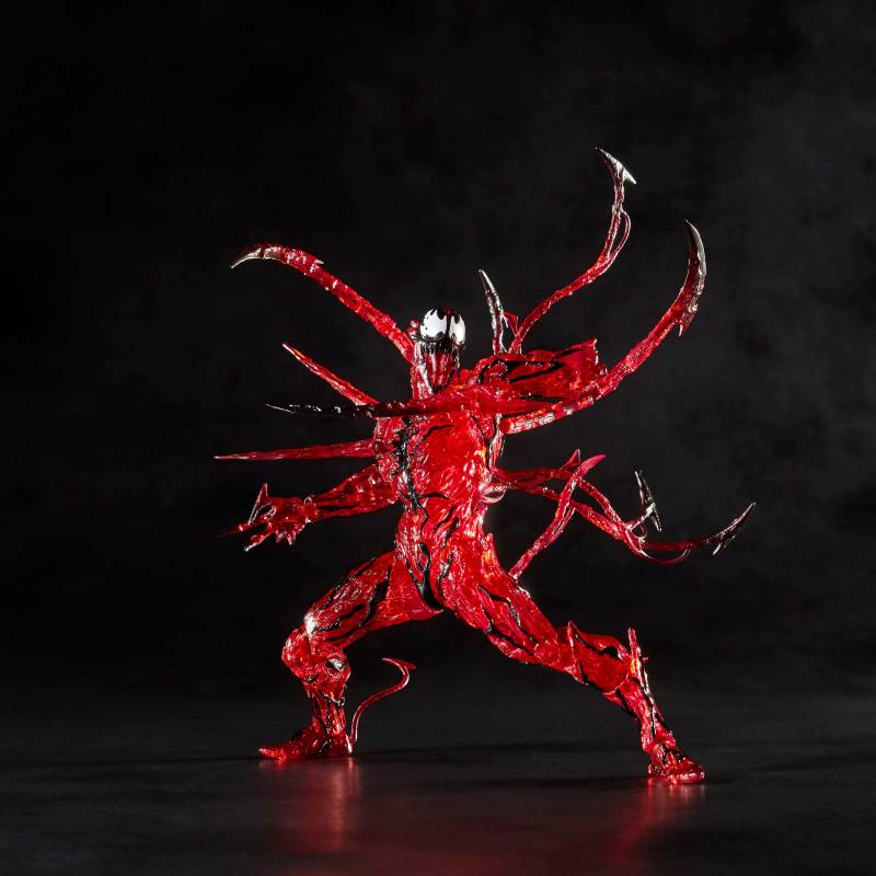 血紅殘暴再登場!海洋堂 Amazing Yamaguchi Marvel「屠殺 血蜘蛛」限定透明 ver.
