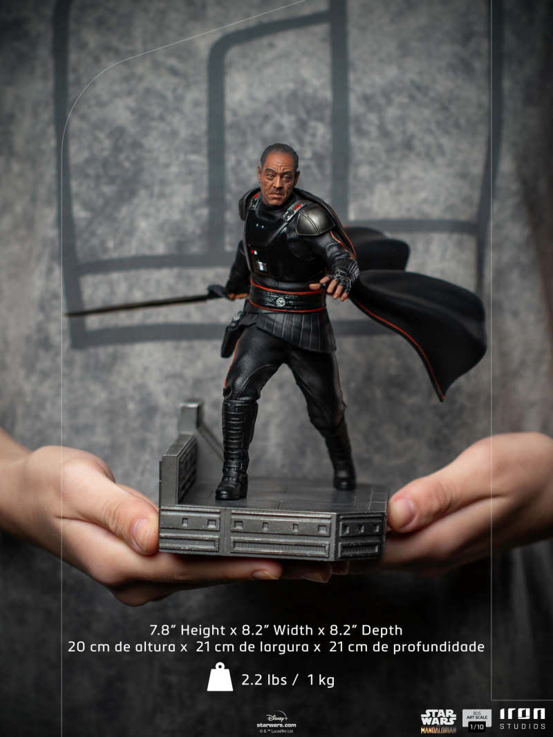 Iron Studios BDS Art Scale《曼達洛人》莫夫·吉迪恩（Moff Gideon）1/10 比例全身雕像