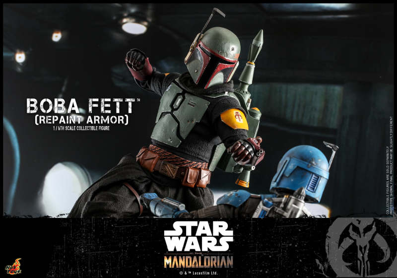 Hot Toys《曼達洛人》波巴·費特（Boba Fett）重塗裝甲版 1/6 比例收藏級人偶