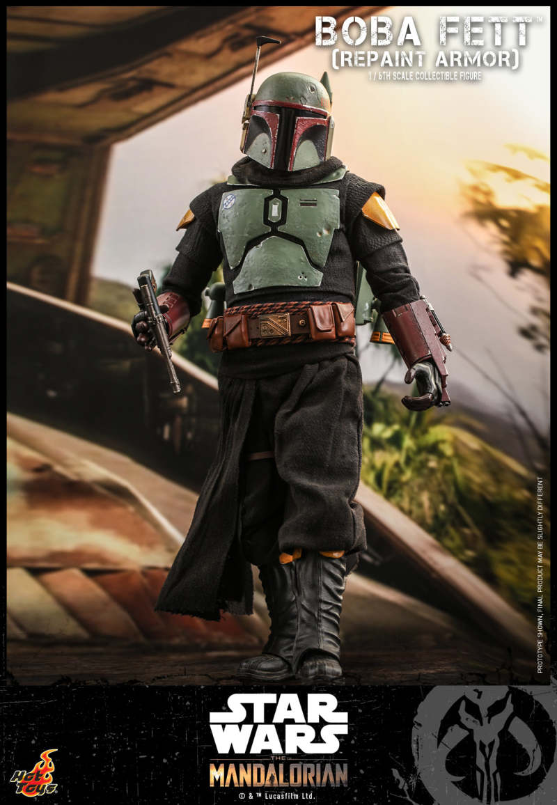 Hot Toys《曼達洛人》波巴·費特（Boba Fett）重塗裝甲版 1/6 比例收藏級人偶