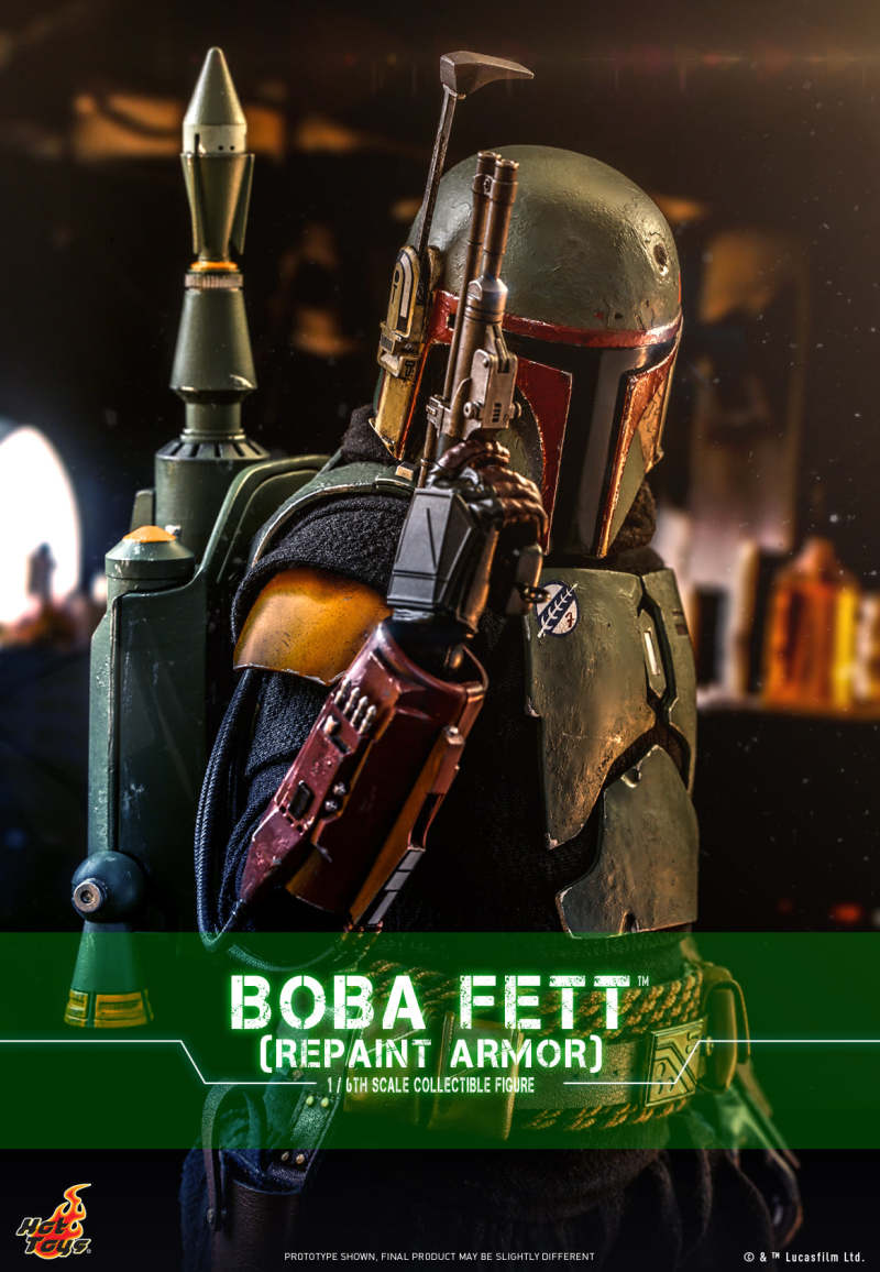 Hot Toys《曼達洛人》波巴·費特（Boba Fett）重塗裝甲版 1/6 比例收藏級人偶