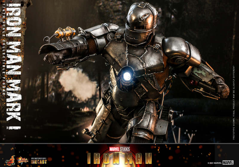 Hot Toys《鋼鐵人》鋼鐵人馬克1號(Iron Man Mark I)1/6 比例合金人偶