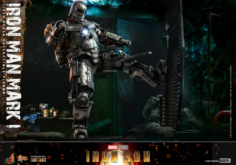 Hot Toys《鋼鐵人》鋼鐵人馬克1號(Iron Man Mark I)1/6 比例合金人偶