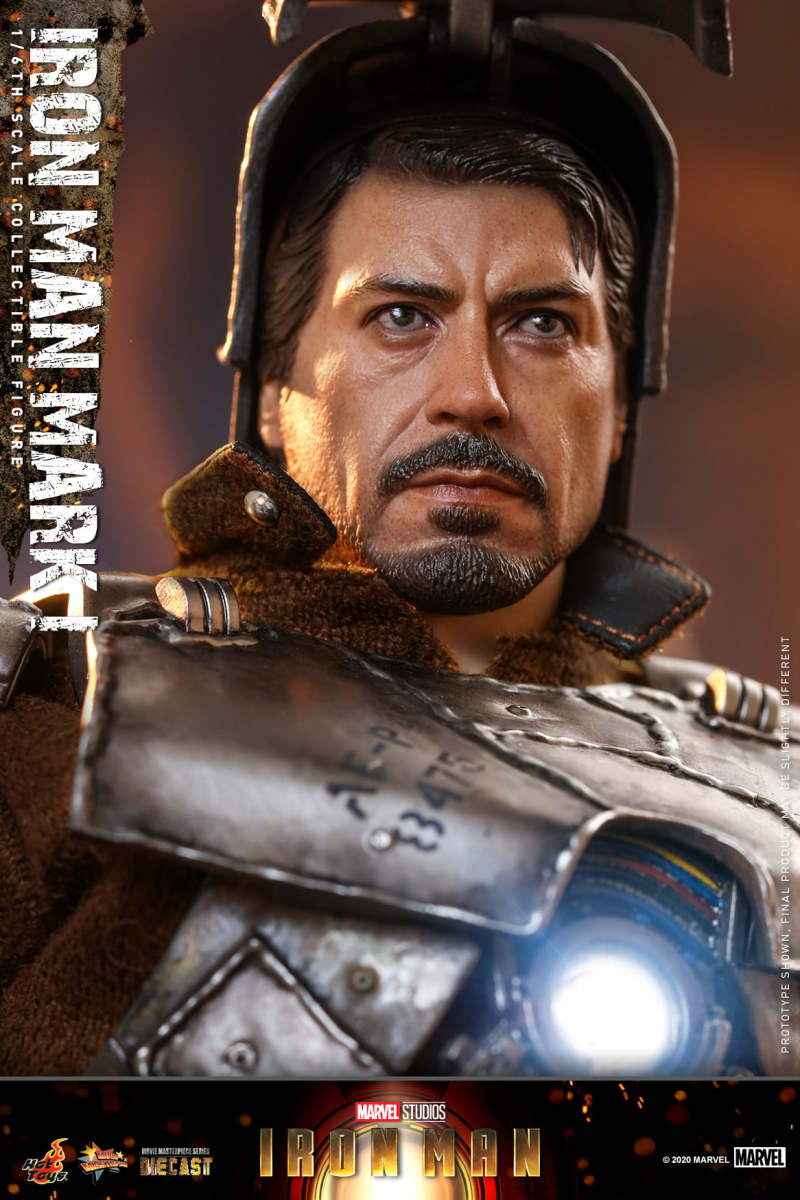 Hot Toys《鋼鐵人》鋼鐵人馬克1號(Iron Man Mark I)1/6 比例合金人偶