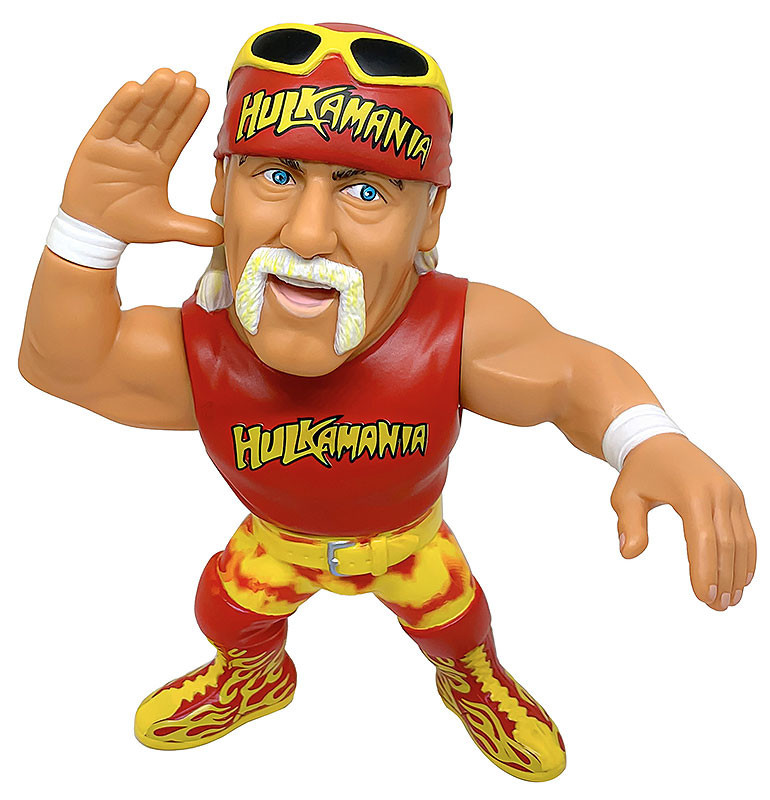 真美國硬漢超人！16 directions Hulk Hogan 霍克霍根 軟膠人形玩具