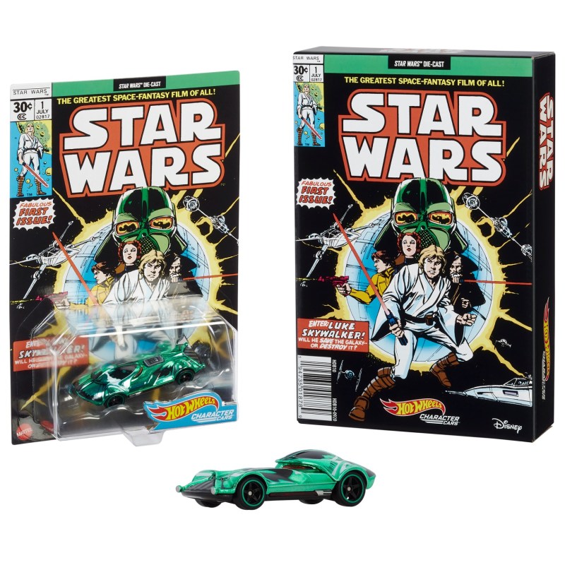 風火輪《星際大戰》綠色達斯·維達小汽車（Green Darth Vader Character Car）【2021SDCC】