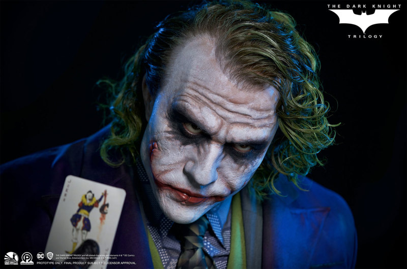 Infinity Studio × Penguin Toys《黑暗騎士》小丑（The Joker）1/1 比例半身胸像