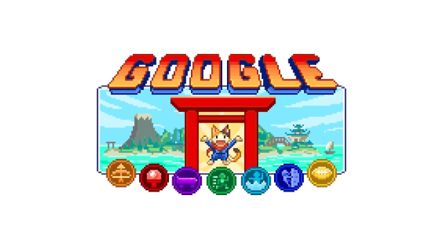 東奧開幕！「Google塗鴉」設置東京奧運小遊戲，化身忍者貓挑戰各項奧運賽事！